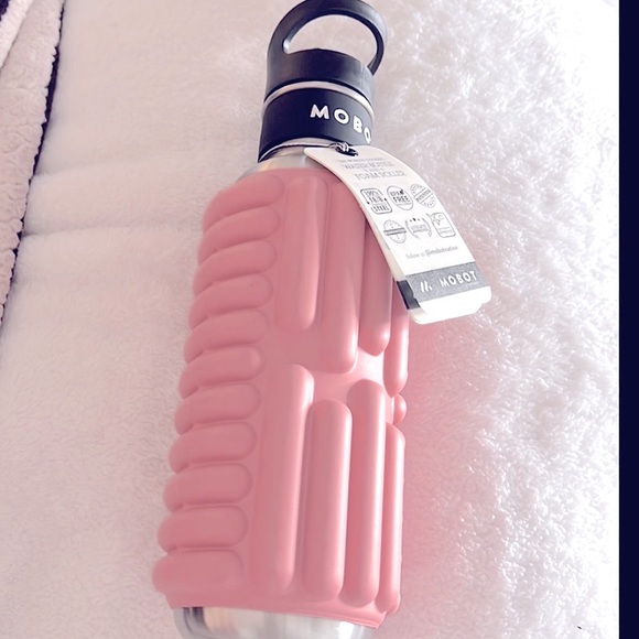 MOBOT FOAM ROLLER WATERBOTTLE WITH STEEL LID - Picture 4 of 8